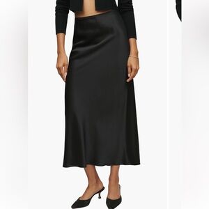 Reformation Layla silk skirt size 0 NWOT